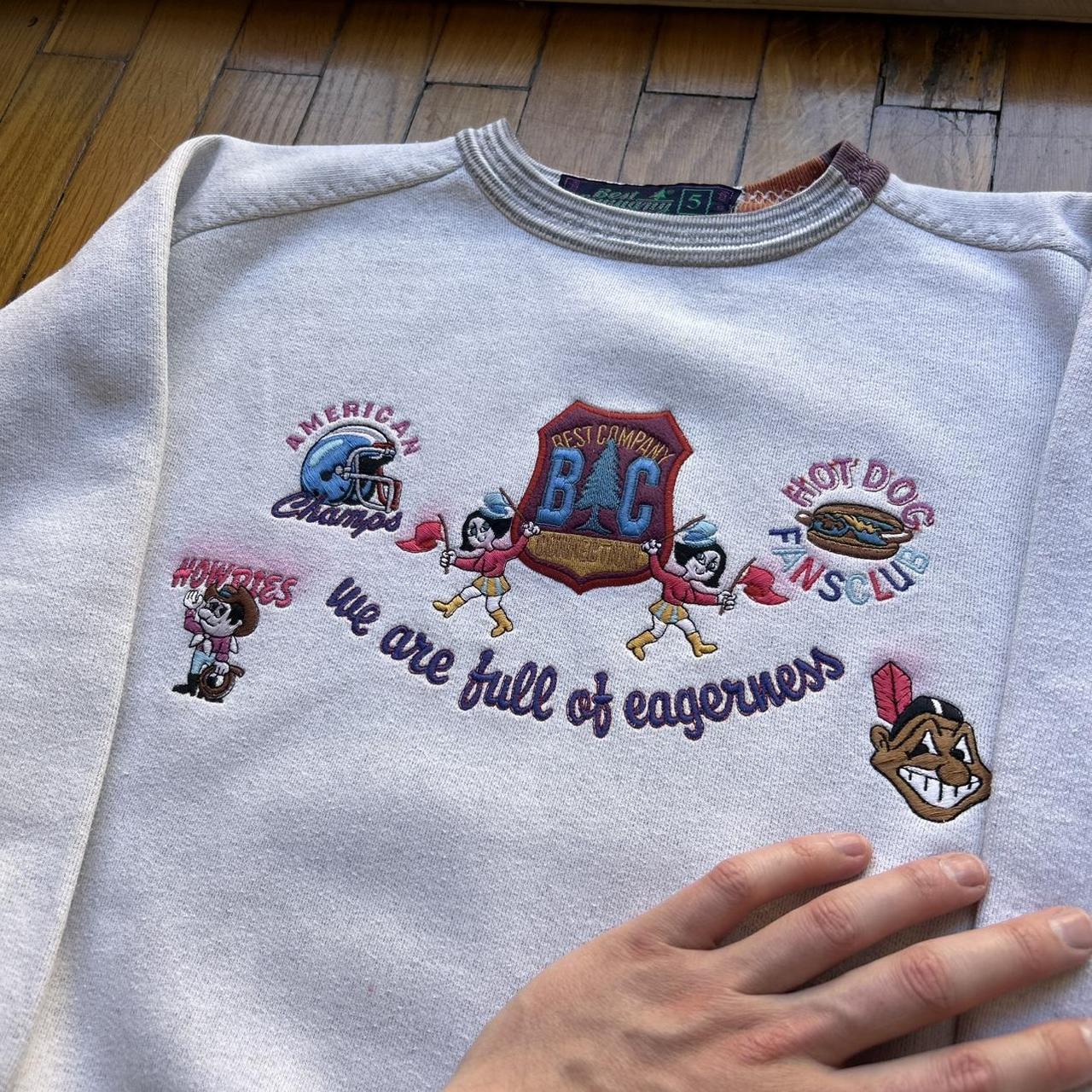 1980s Best Company Sweatshirt Grey Women's S