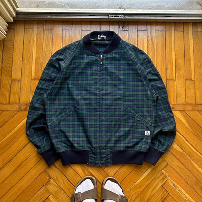 1980s Cerruti 1881 Checked Bomber Jacket M