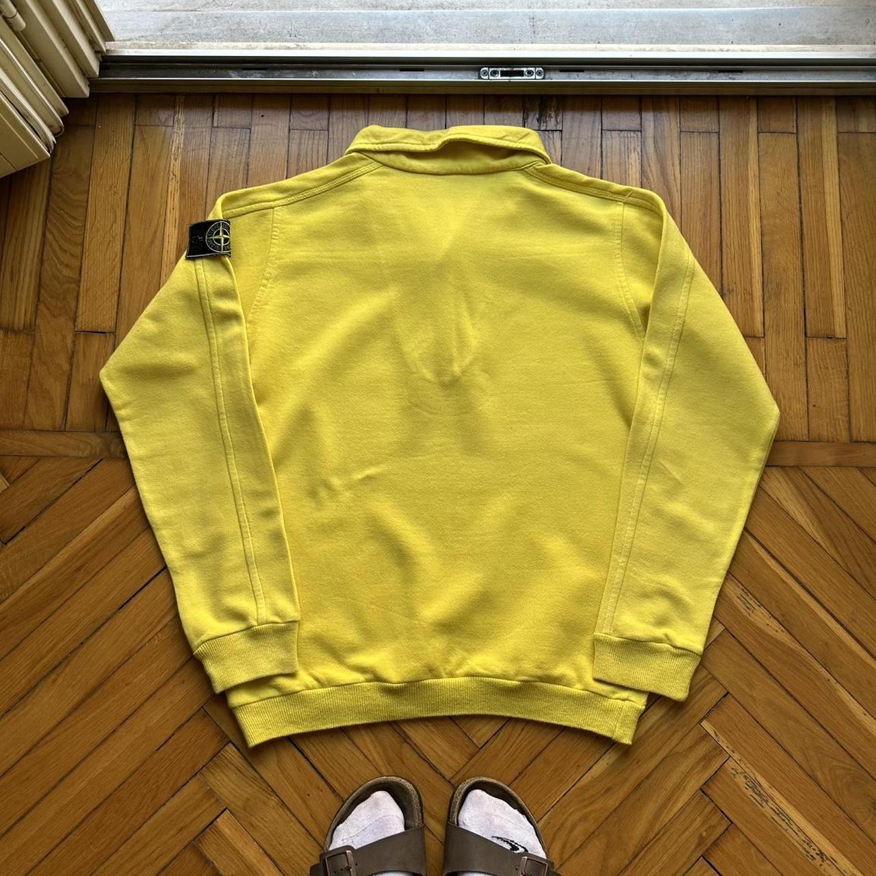 1980s Stone Island Sweatshirt Yellow M