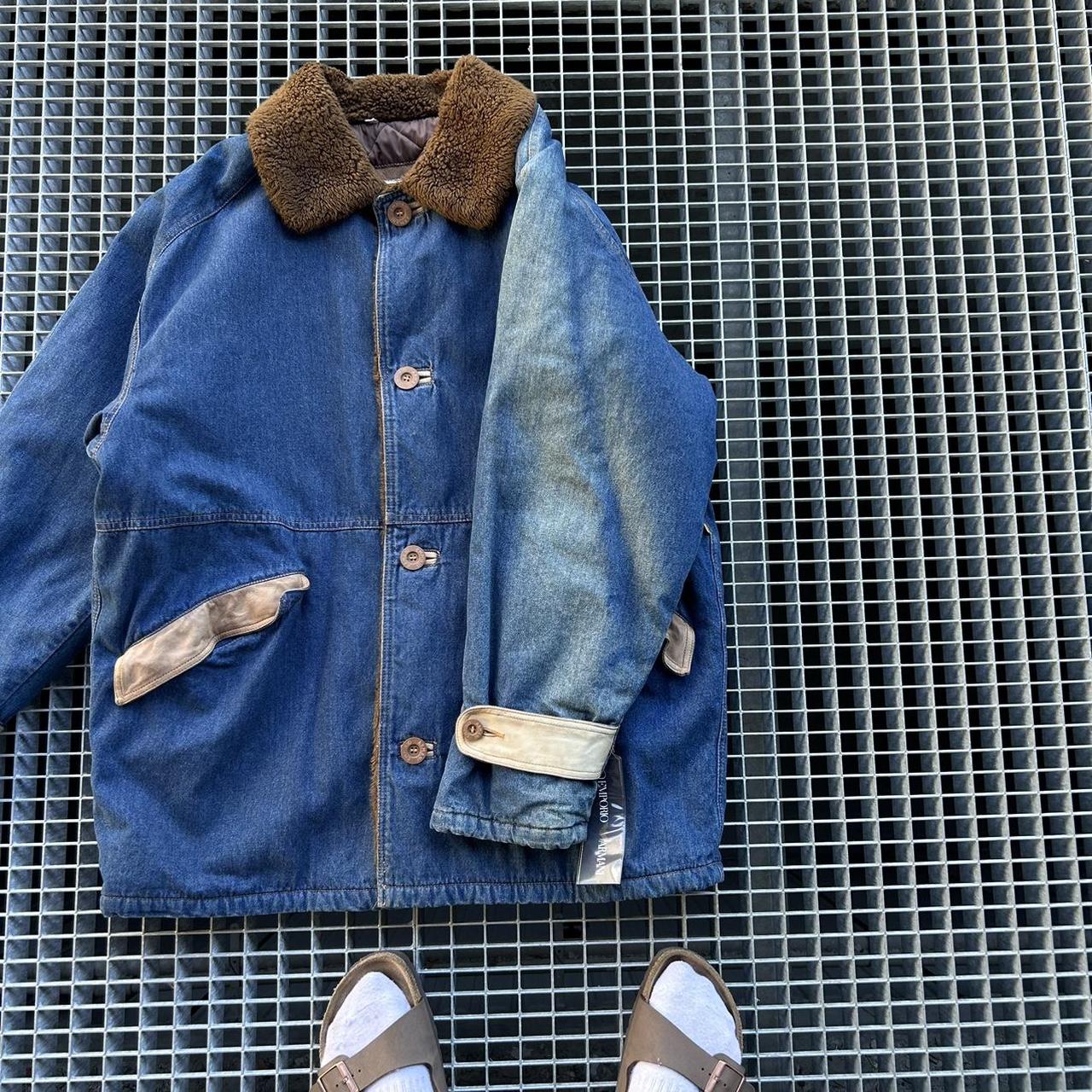 1980s Emporio Armani Denim Jacket BNWT XL