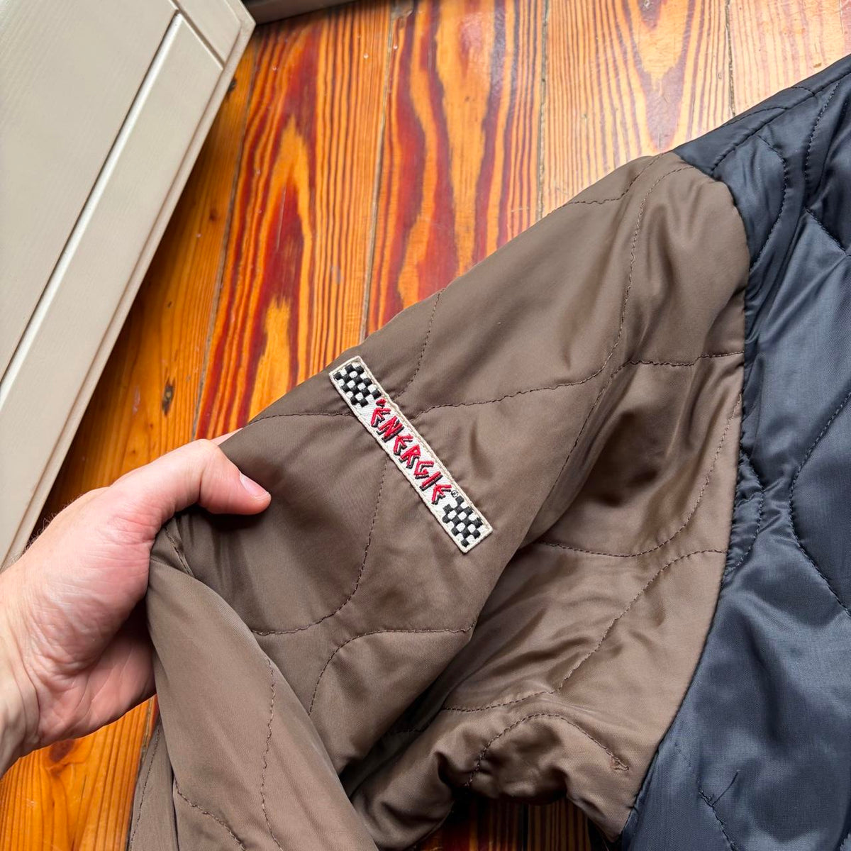 1990 Energie Reversible Bomber Jacket L