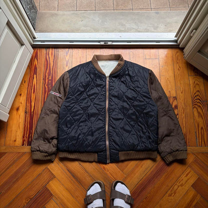 1990 Energie Reversible Bomber Jacket L