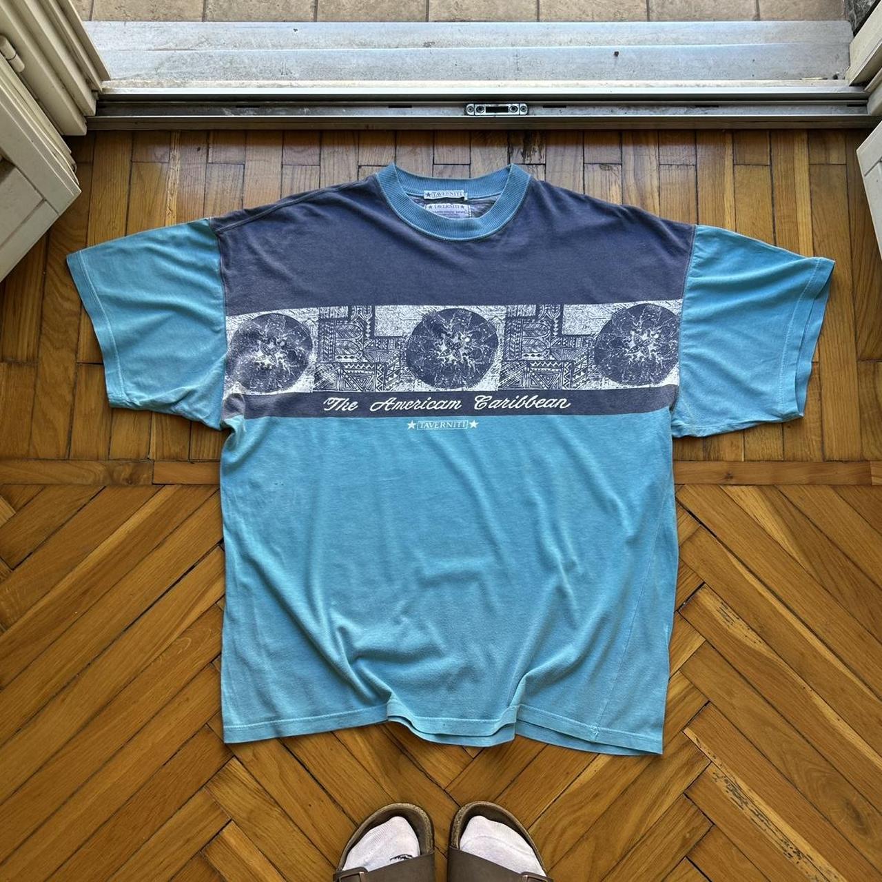 1990s J Taverniti T Shirt Blue L