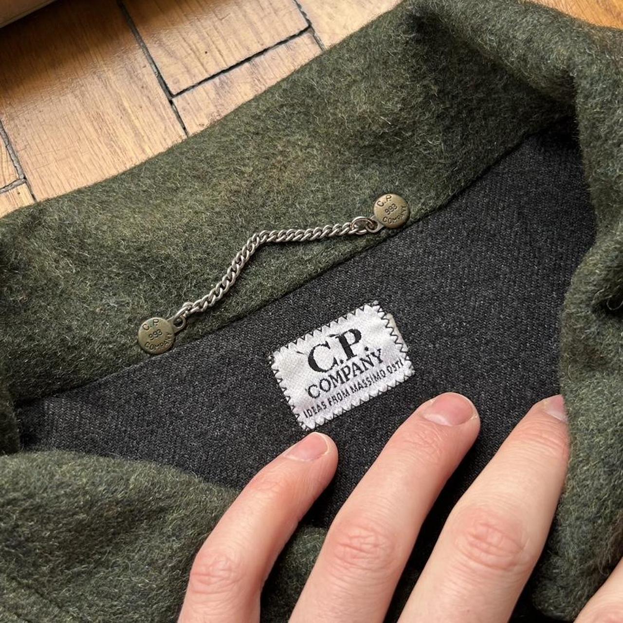 1993 CP Company Wool Coat Green XL