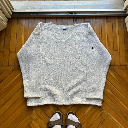 A/W 1996 Stone Island Chenille Knitted Jumper XL