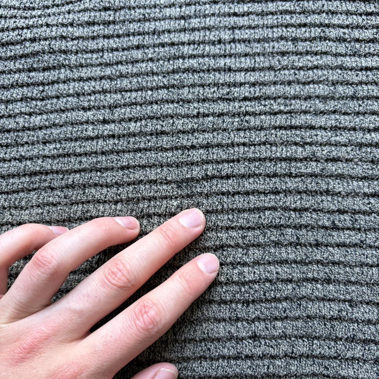 1980s Giorgio Armani Knitted Vest Grey XL