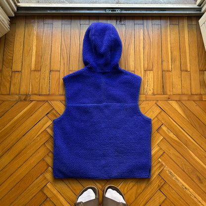 1990s Patagonia Fleece Gilet Blue Women's S