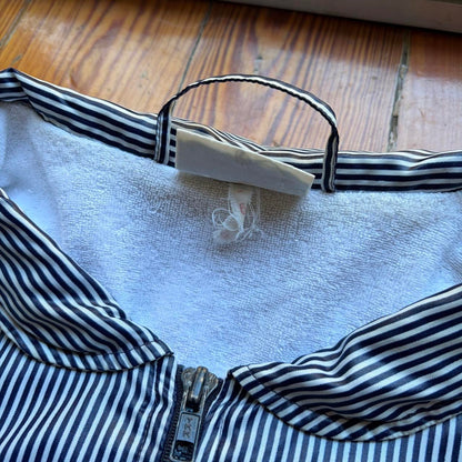 1990s Lacoste Chemise Striped Jacket L