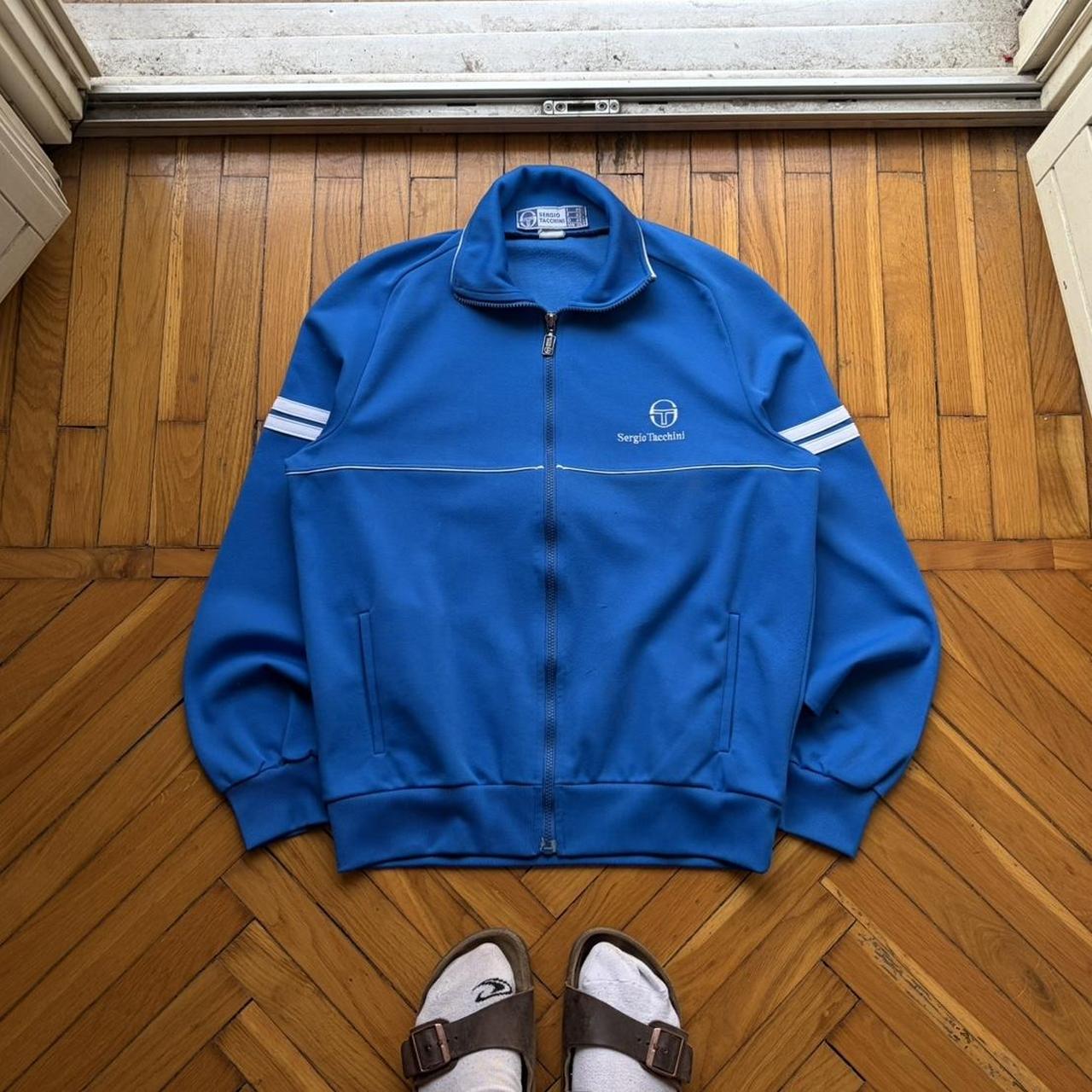 1980s Sergio Tacchini Jacket Blue S