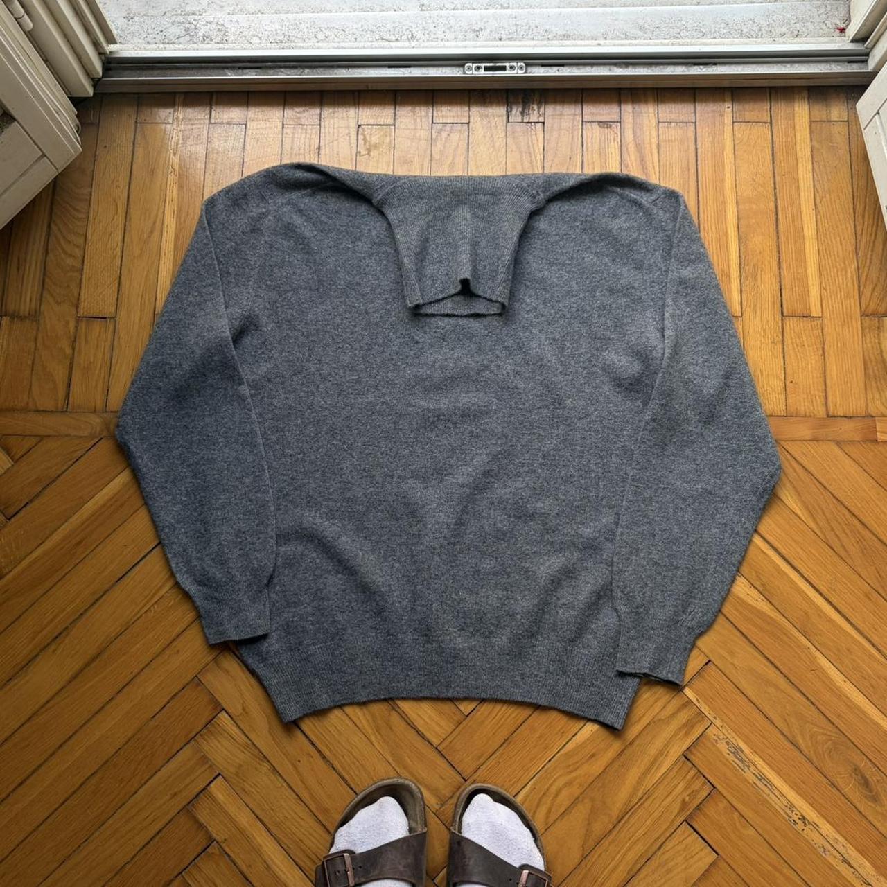 1980s Classics Of Emporio Armani Knitted Jumper Grey L