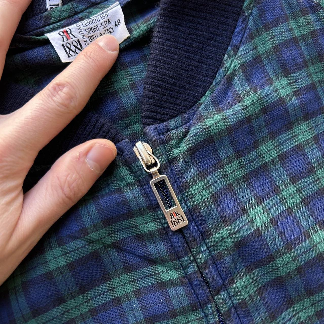 1980s Cerruti 1881 Checked Bomber Jacket M