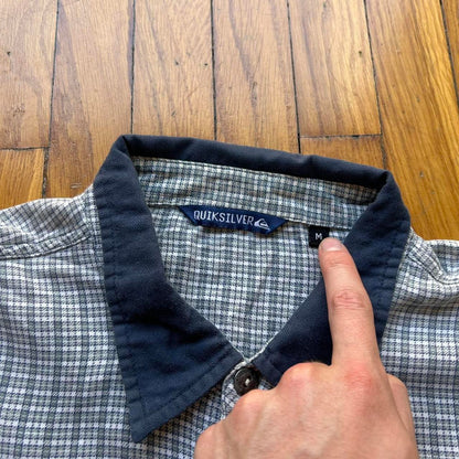 1990s Quiksilver Checked Shirt M