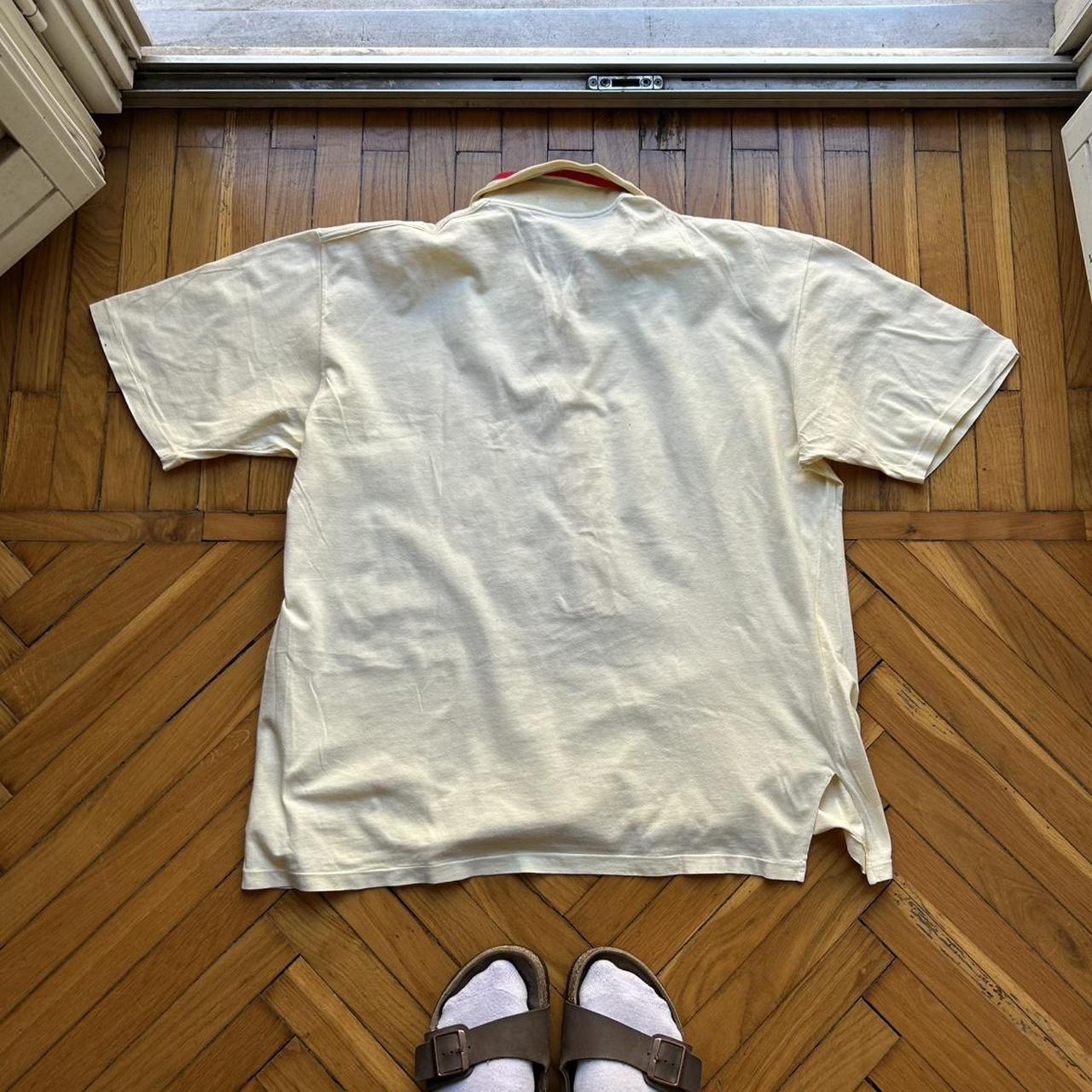 1980s Boneville Polo Shirt Yellow L