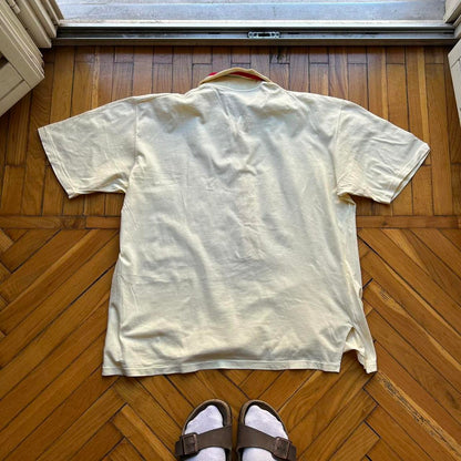 1980s Boneville Polo Shirt Yellow L