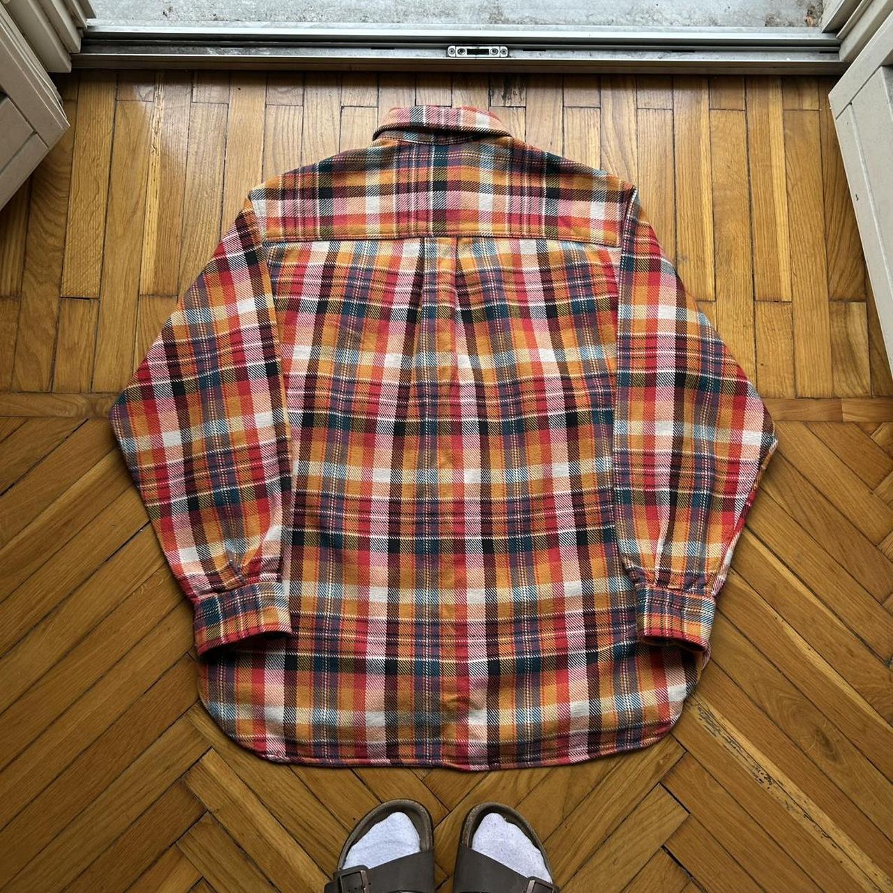 1990s Moschino Checked Flannel Shirt L