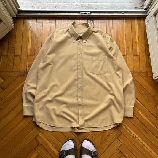 1990s Avirex Shirt Beige XXL