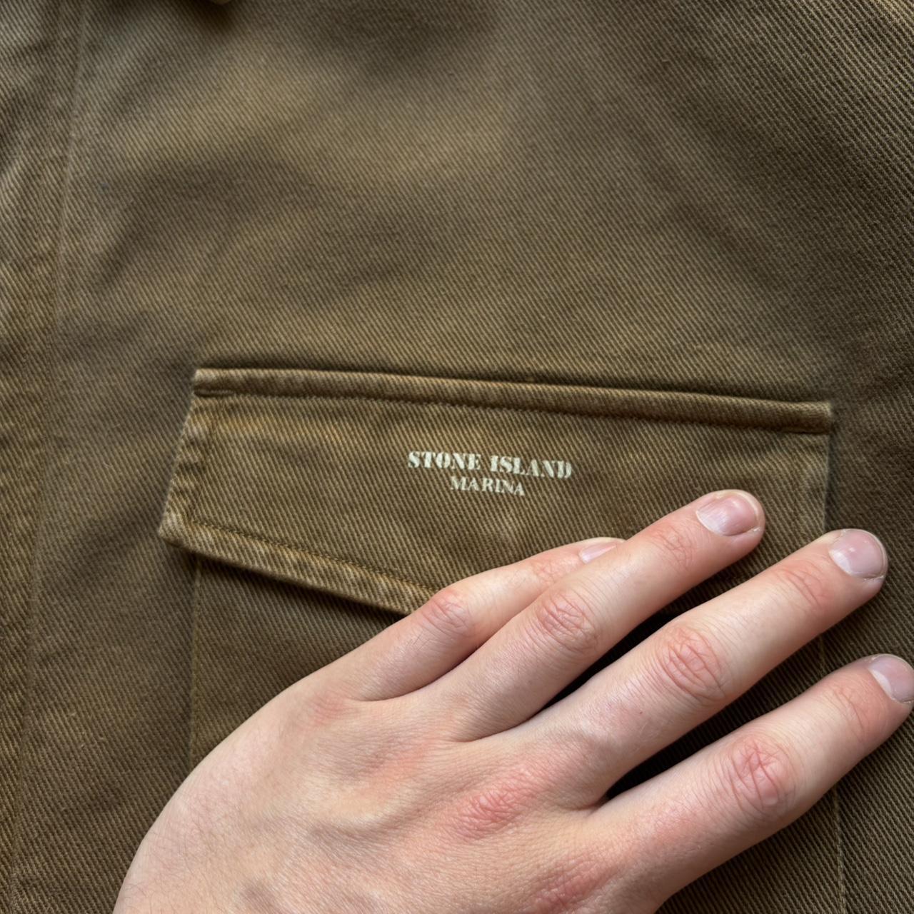 1980s Stone Island Marina Overshirt Jacket L