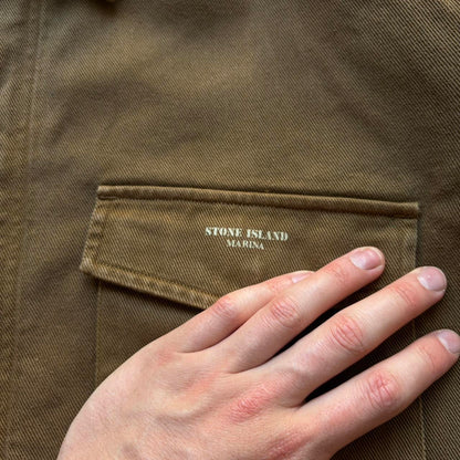1980s Stone Island Marina Overshirt Jacket L