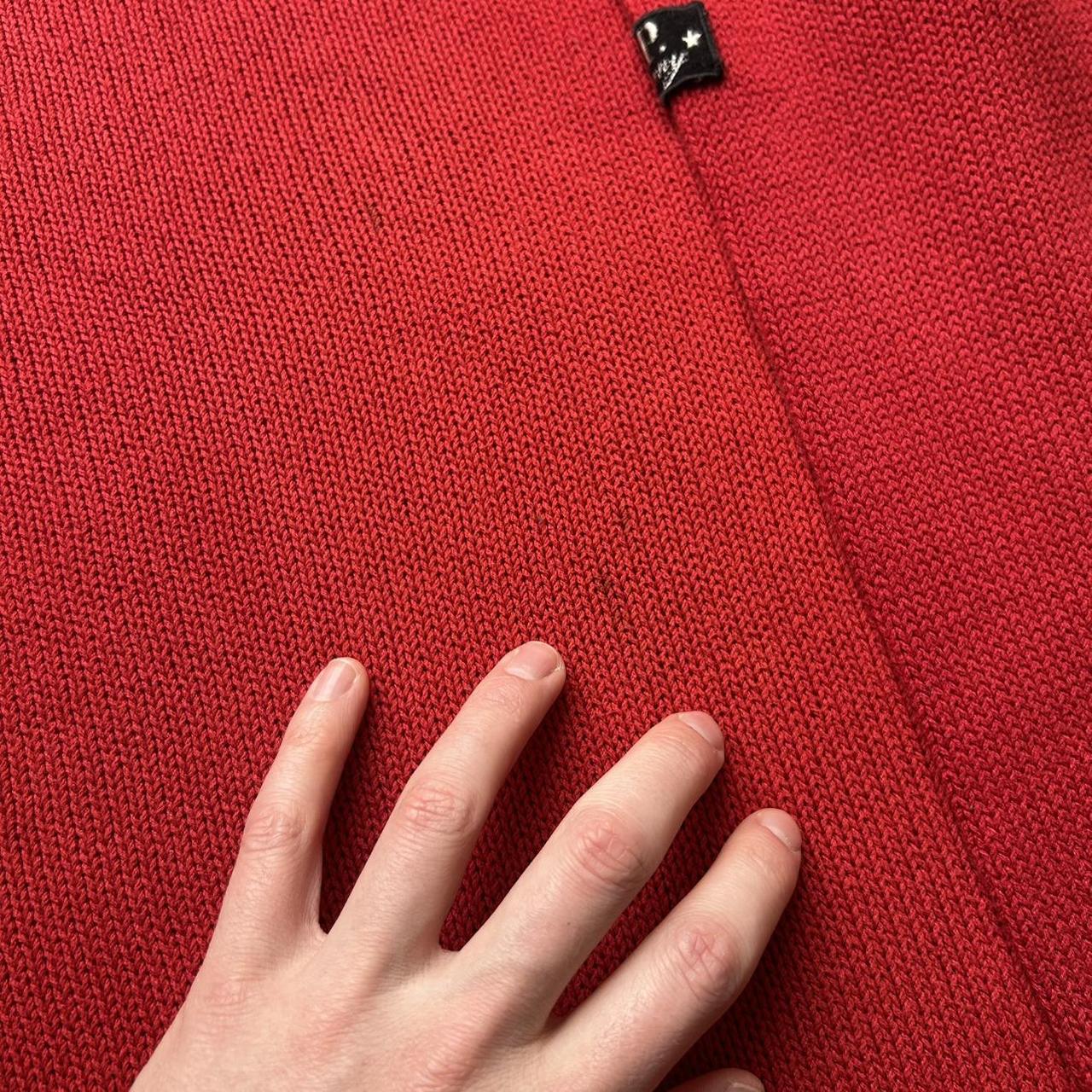 1980s CP Company Knitted Jumper Red S