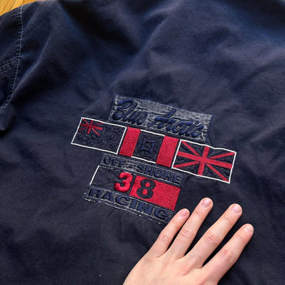 1990s Ciao 'Blue Arctic' Bomber Jacket (BNWT) L