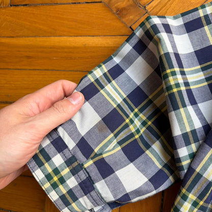 1980s Giorgio Armani Checked Bomber Jacket XS