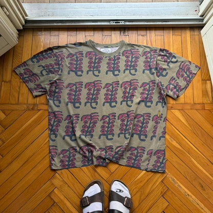 1990s Armani Jeans Pattern T Shirt XL