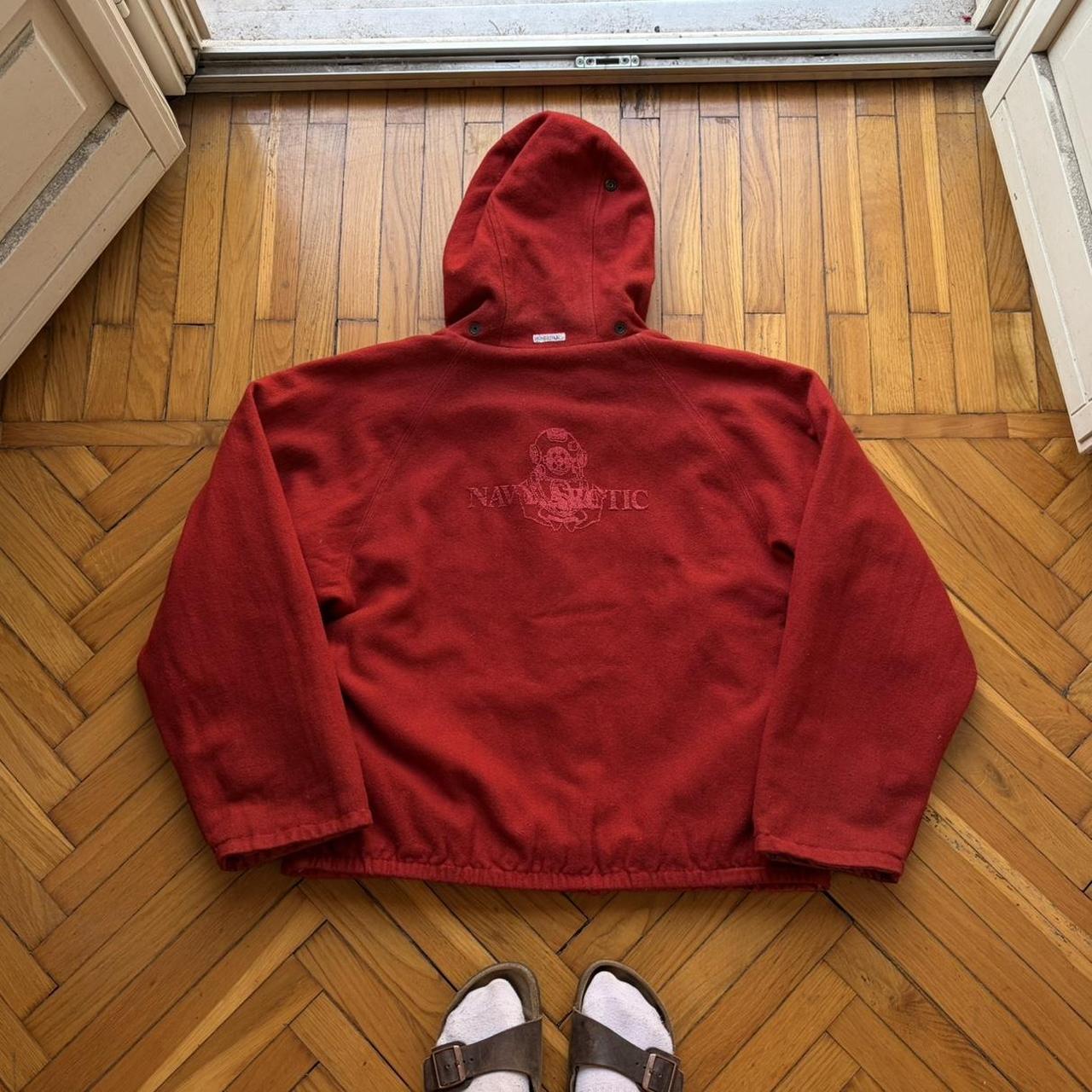 1980s Boneville Navy Arctic Reversible Jacket Red XL