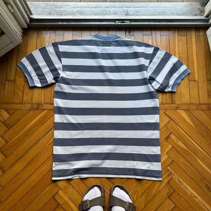 1990s Armani Jeans Striped T Shirt M