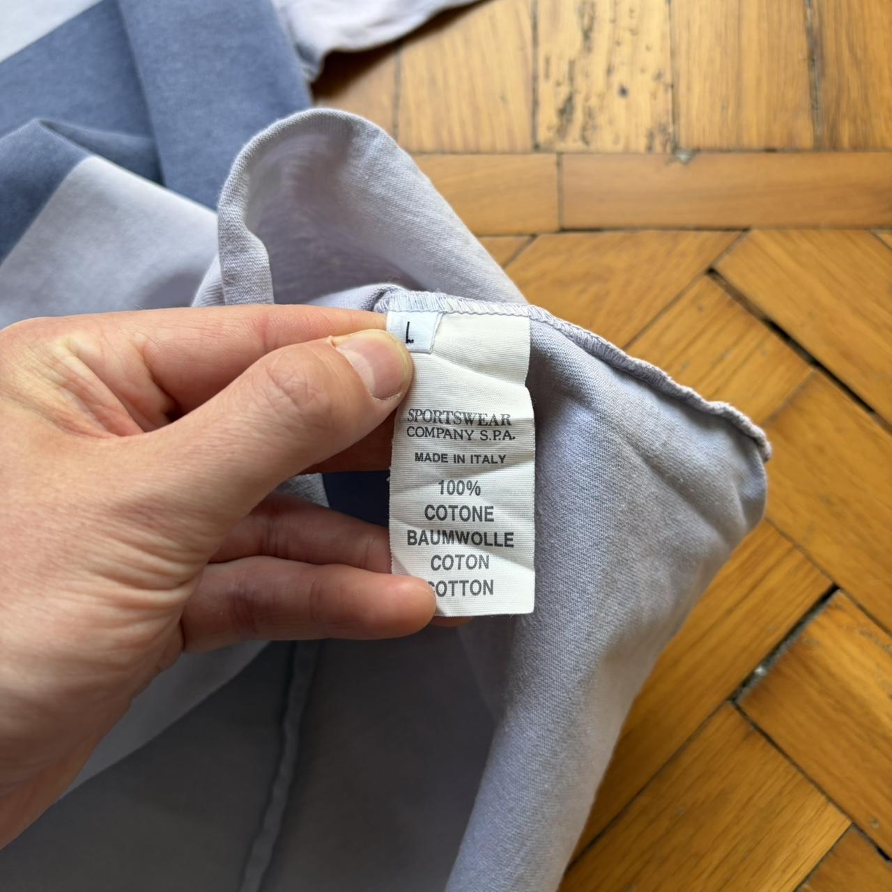 1990s Stone Island T Shirt Blue M