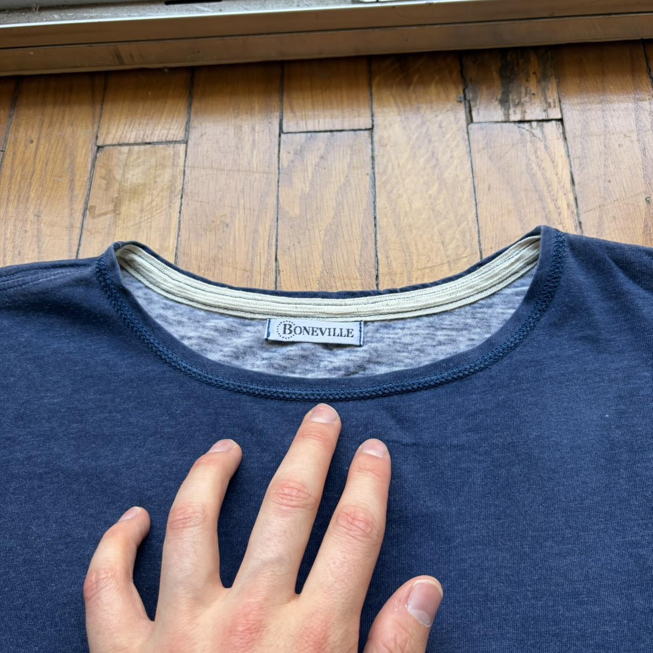 1990 Boneville Navy Arctic T Shirt S