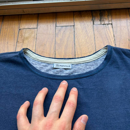 1990 Boneville Navy Arctic T Shirt S