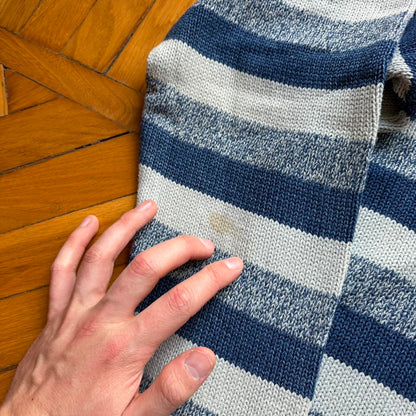 1990s Armani Jeans Striped Knitted Jumper L