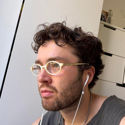 1990s CP Company Glasses Cream OS