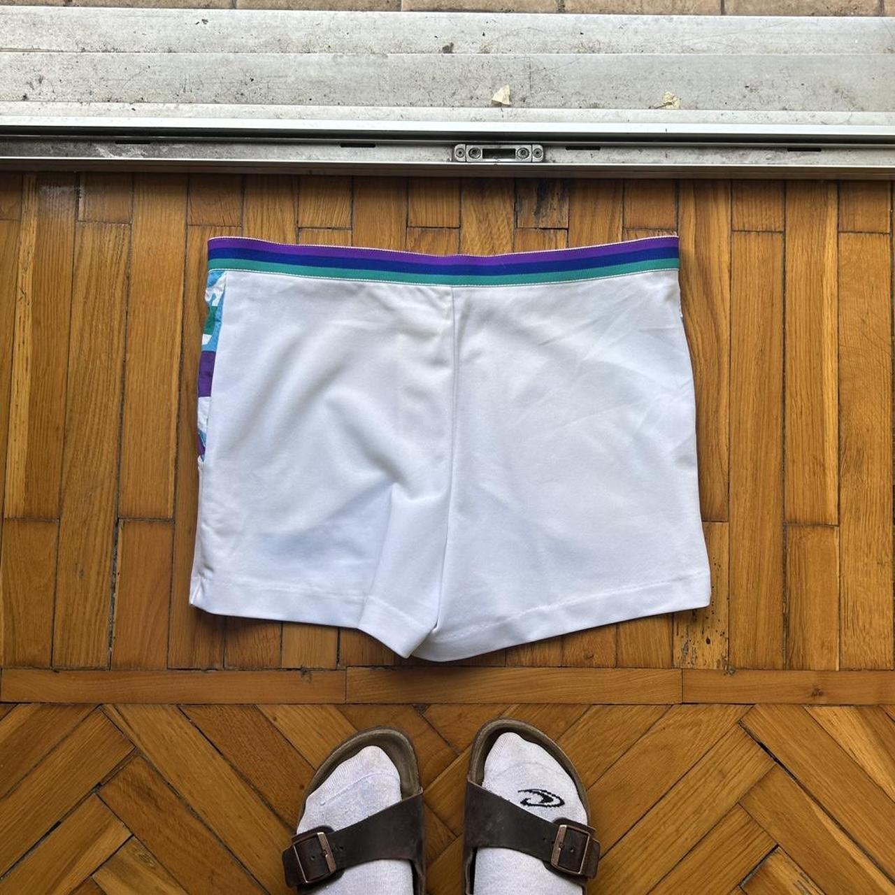 1990s Fila Tennis Shorts White 34W
