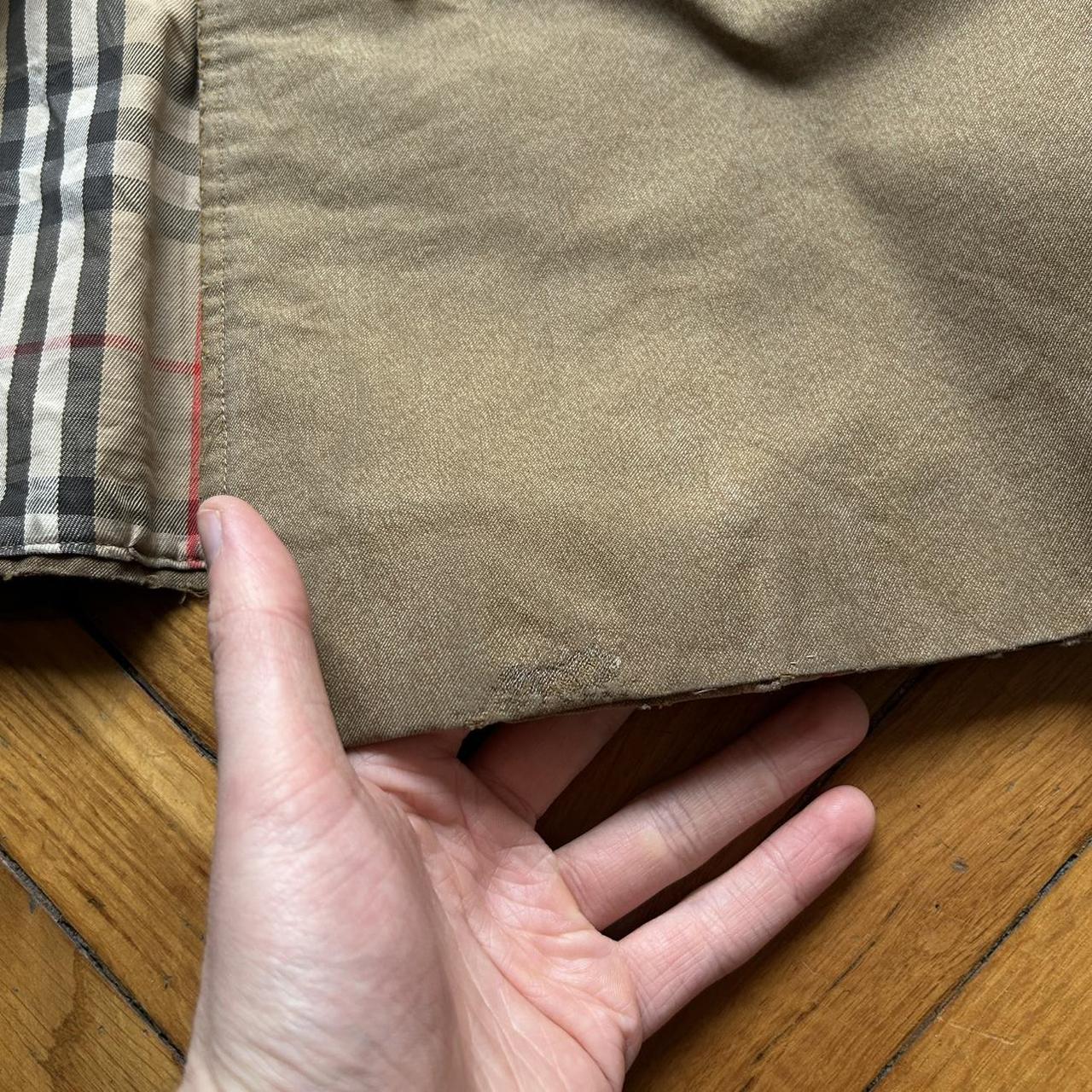 1990s Burberry Trench Coat Tan Women's M