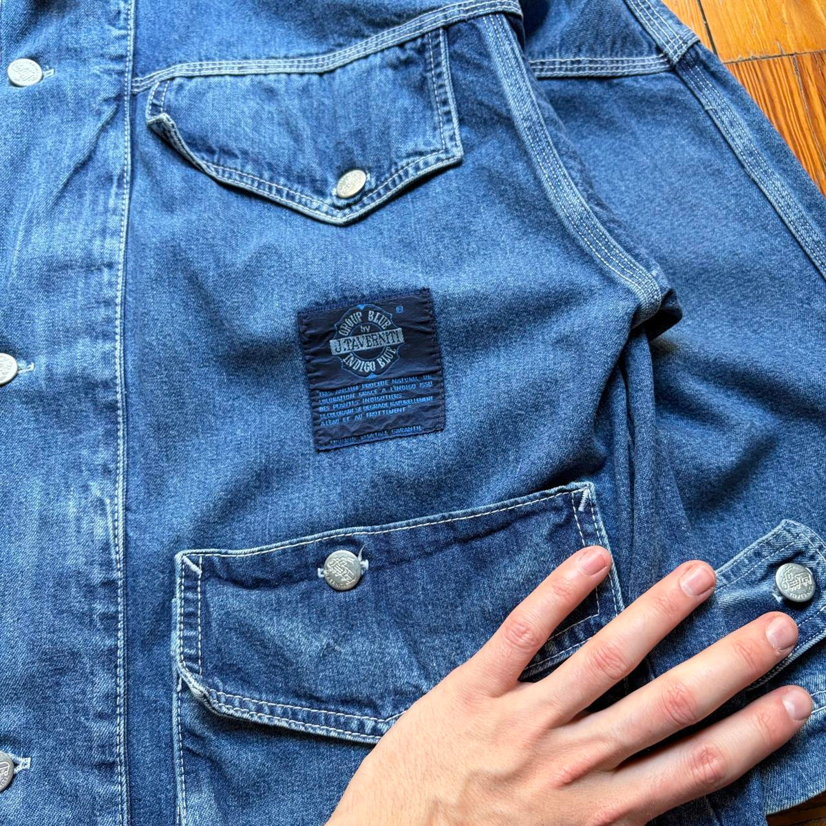 1990s J Taverniti Denim Jacket M