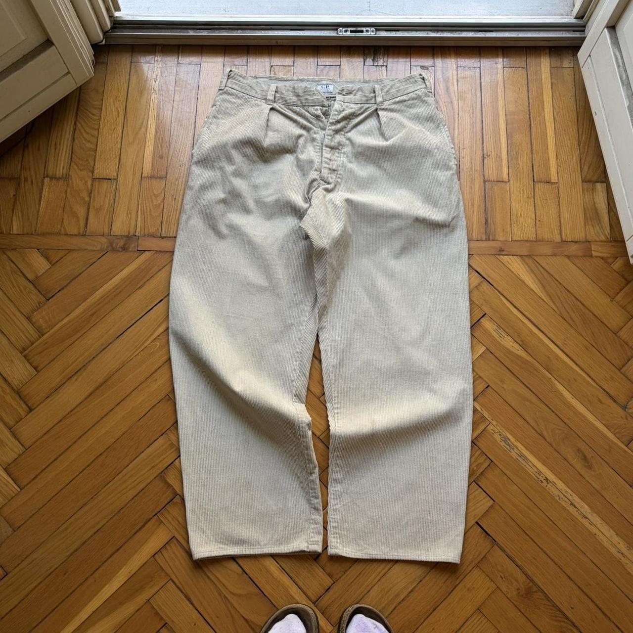 1980s CP Company Corduroy Trousers Damaged 32W 28L