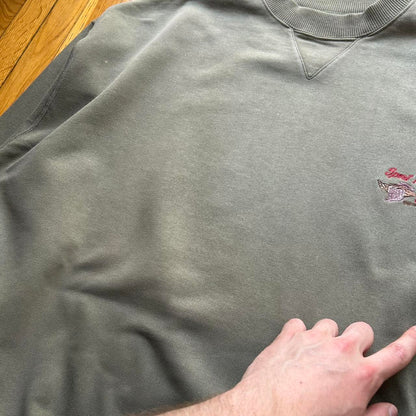 1990s Togs By Chevignon Sweatshirt Khaki XL