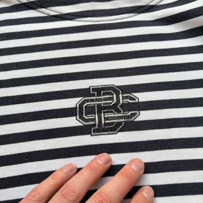 1990s Best Company Striped Sweatshirt M