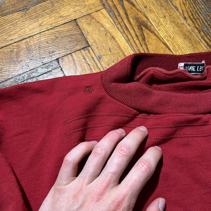 1980s Stone Island Sweatshirt Red XL