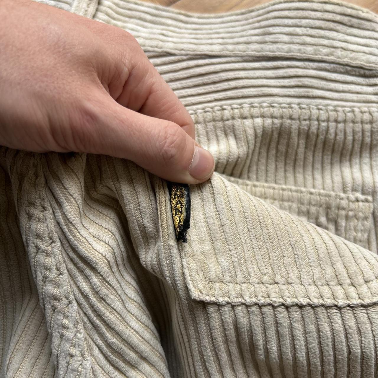 1980s Giorgio Armani Corduroy Trousers 30W 32L