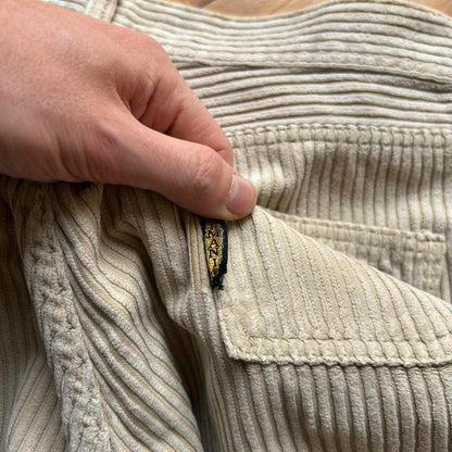 1980s Giorgio Armani Corduroy Trousers 30W 32L