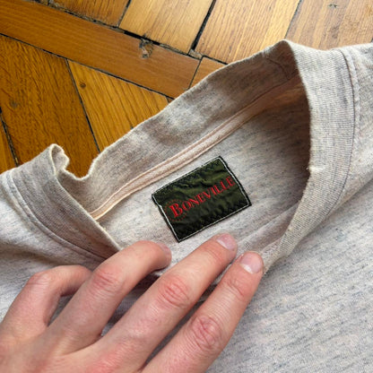 1990s Boneville T Shirt Grey L