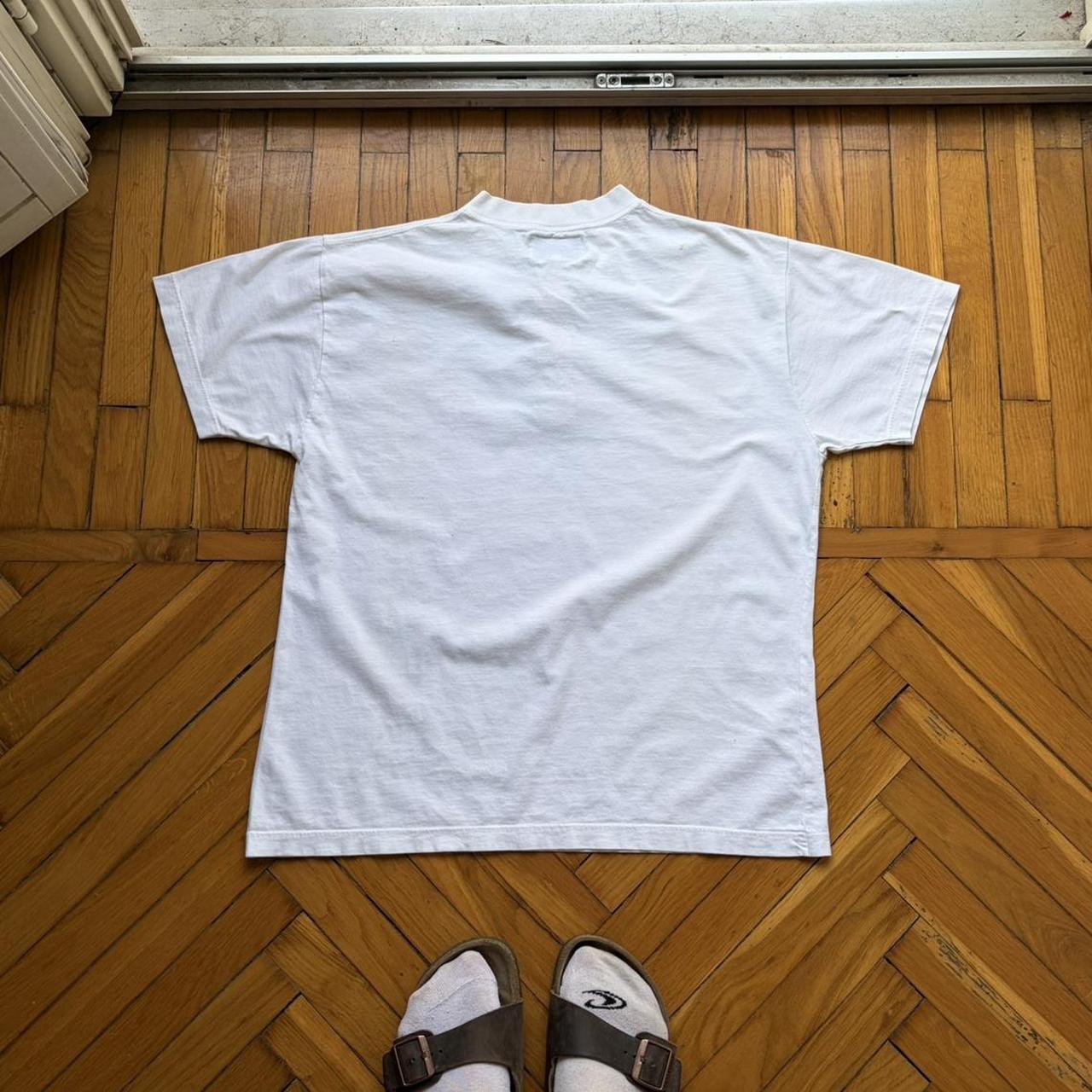 1990s Armani Jeans T Shirt White M