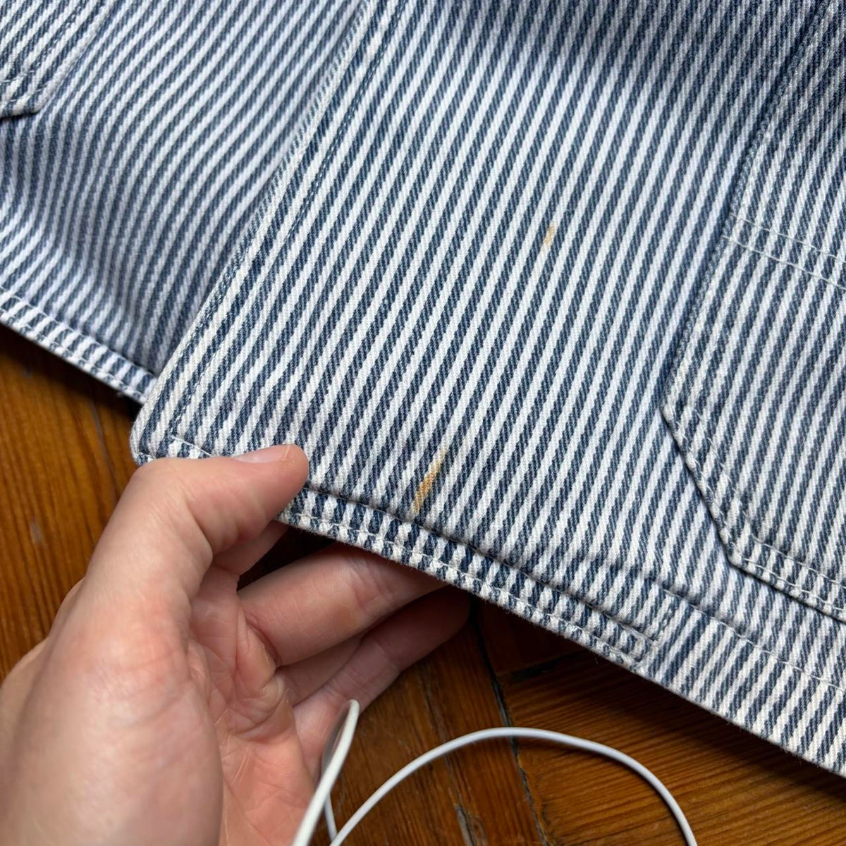 1990s Benetton Striped Jacket XL