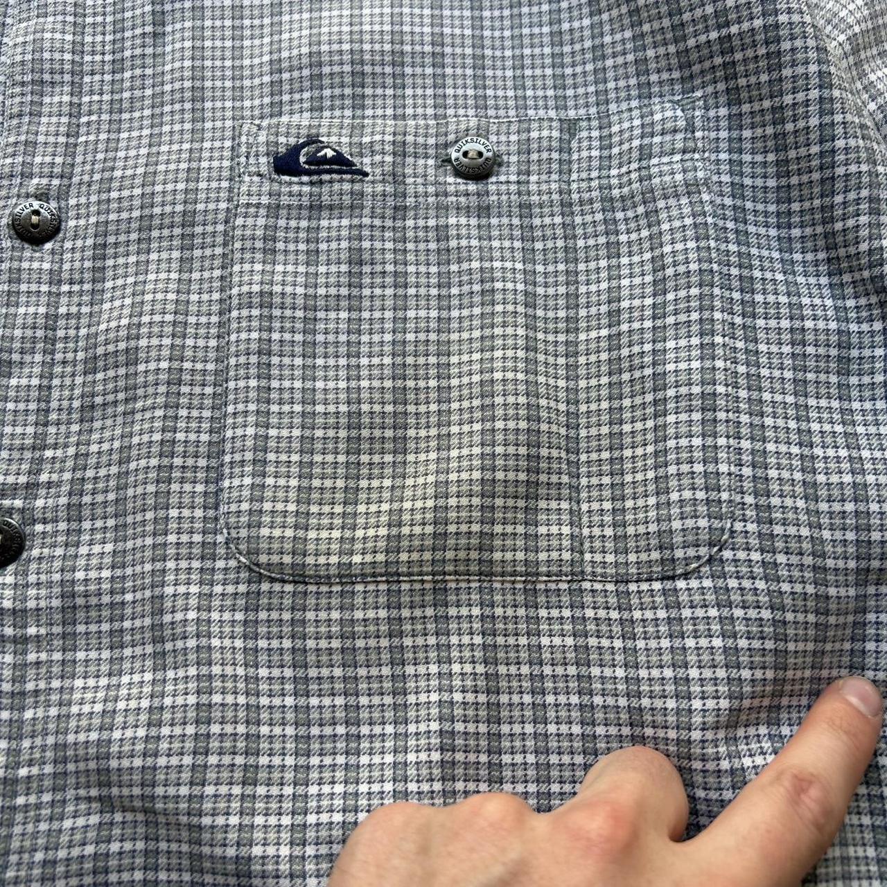 1990s Quiksilver Checked Shirt M