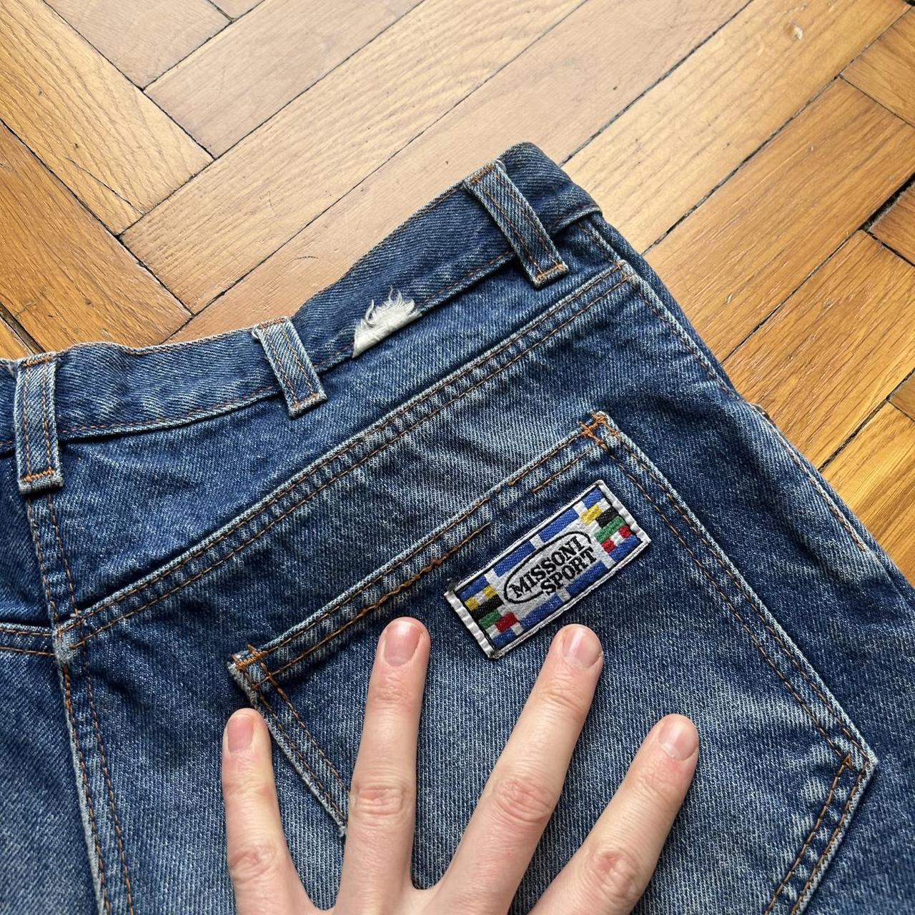 1990s Missoni Sport Jeans Blue 32W 28L