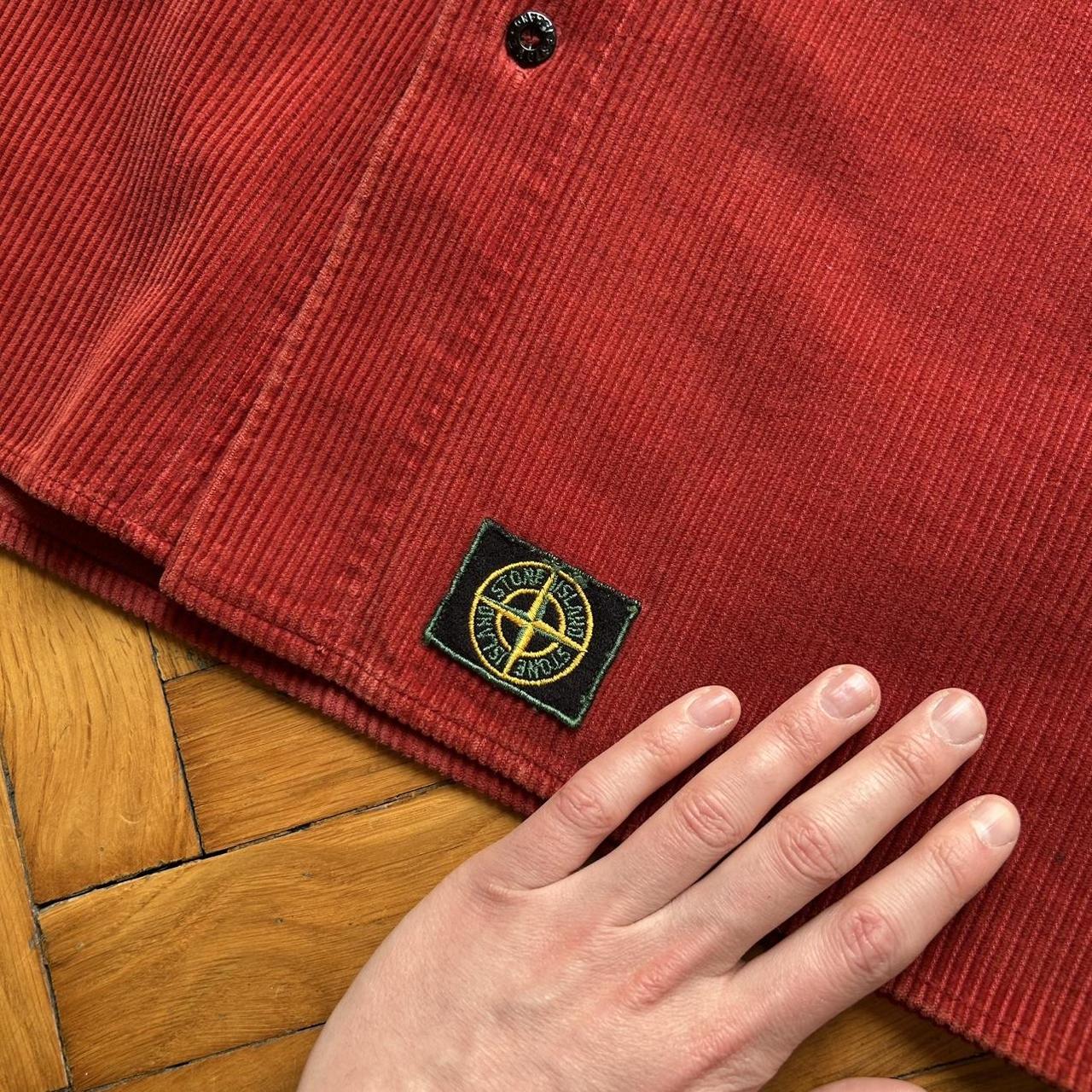 1991 Stone Island Jumbo Cord Shirt XL
