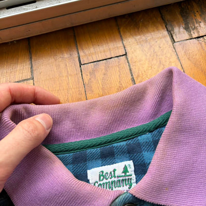 1980s Best Company Checked Sweatshirt M