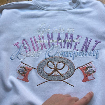 1990s Best Company Sweatshirt White M